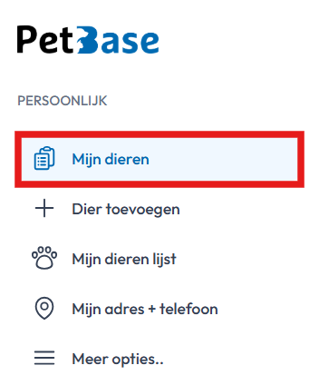 Mijn dieren