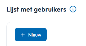 Gebruiker toevoegen
