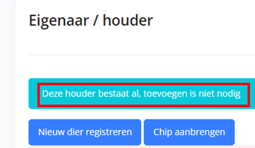 dier overschrijven