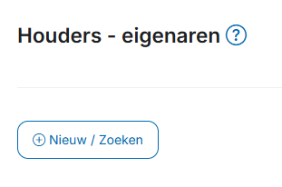 Houder zoeken PetBase
