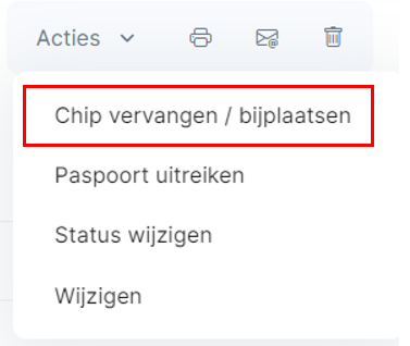 chip bijplaatsen