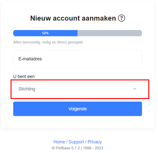 account stichting