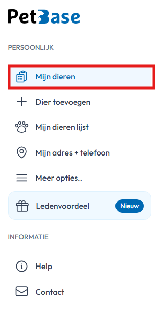 Mijn dieren