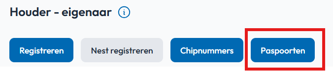 Nieuw paspoort melden