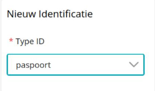indentificatie paspoort