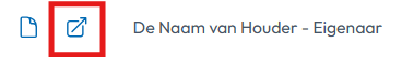 dier registreren voor houder