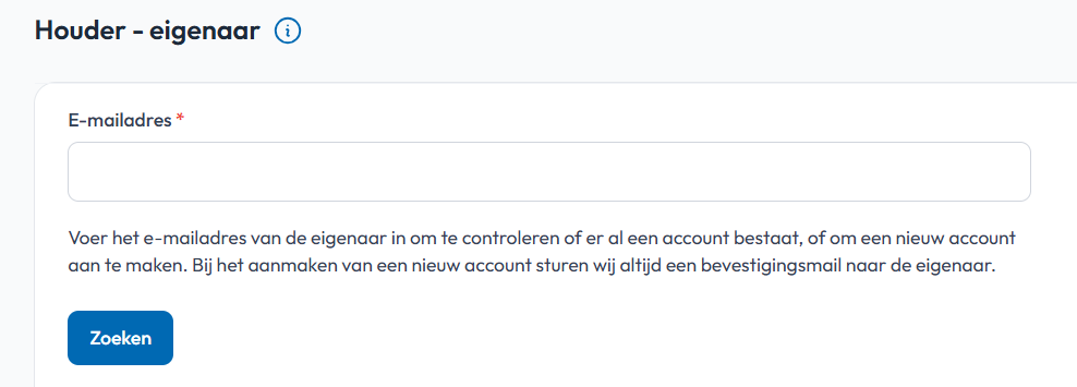 Houders - eigenaren PetBase