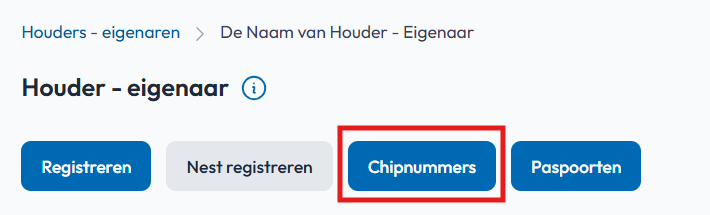Chipnummers chipaanbrengmelding