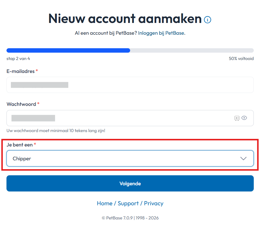 e-mailadres en functie