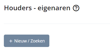 houder zoeken