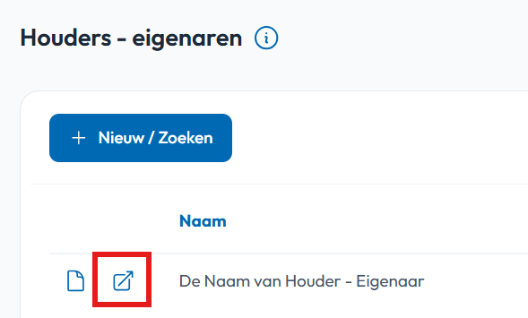 Registreer dier