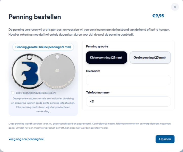 penning bestellen
