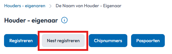 nest registreren