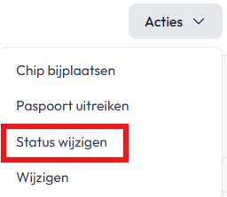 wijzigen