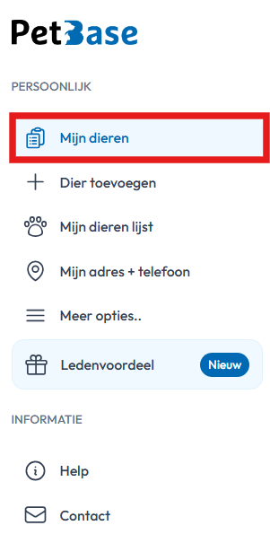 Mijn dieren