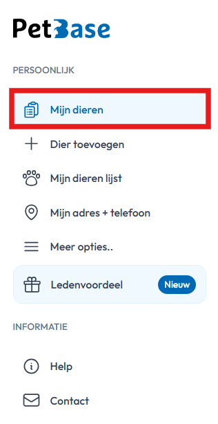Mijn dieren