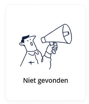 UBN niet gevonden