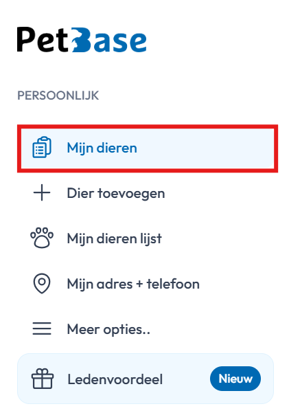Mijn dieren