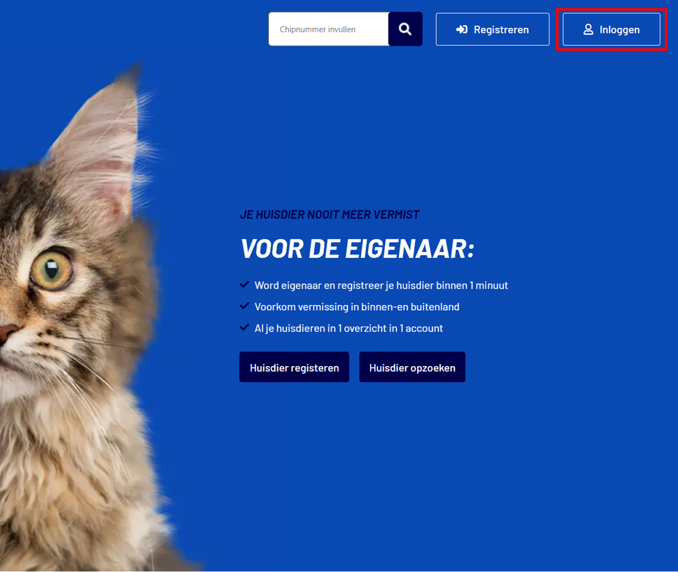 Wachtwoord vergeten of vernieuwen?