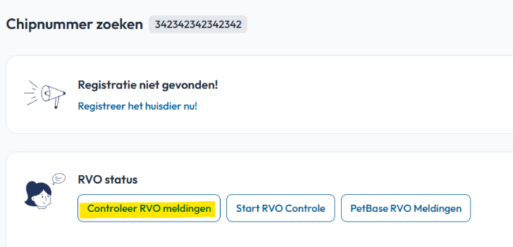 RVO meldingen